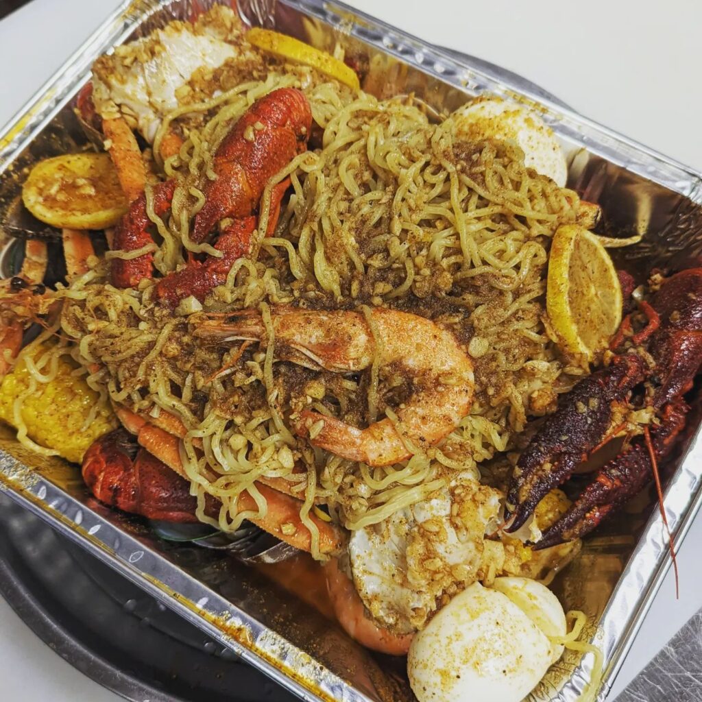 Cajun Platter from Ginger Restaurant