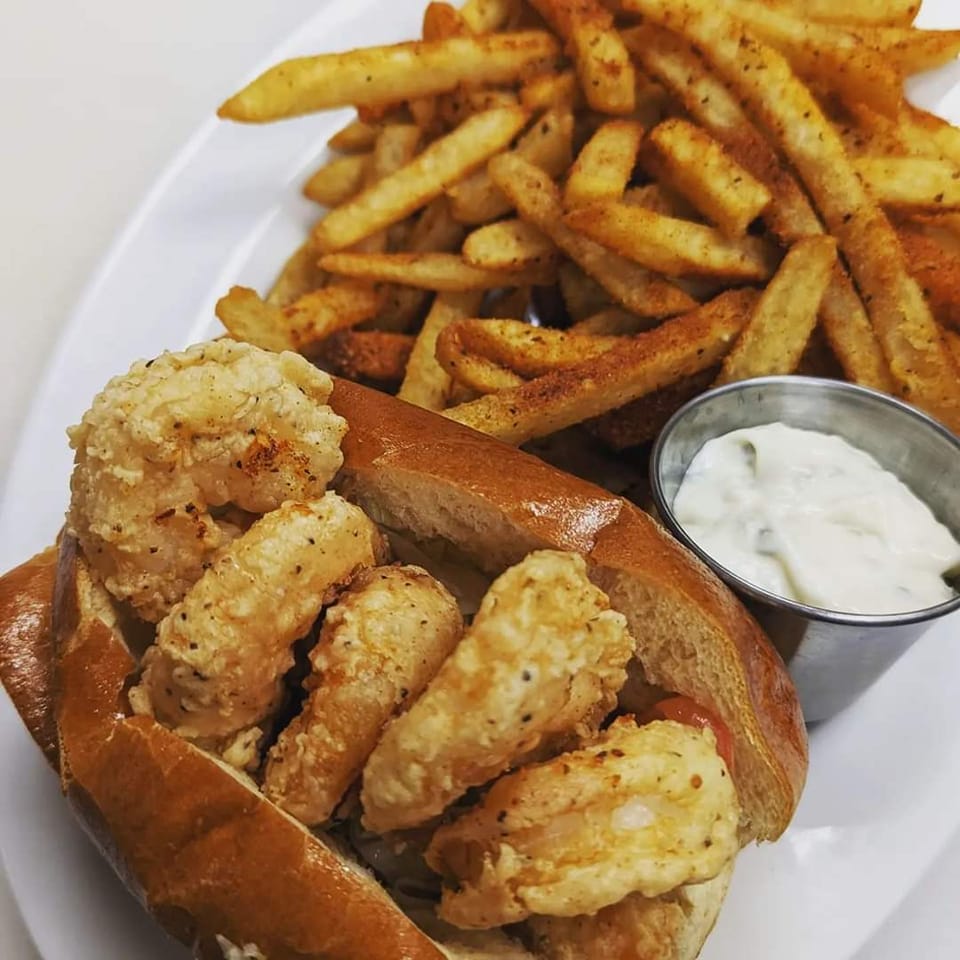 Shrimp Po Boy from Ginger Restaurant